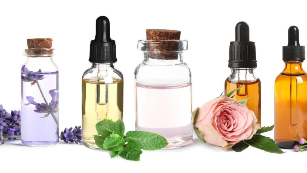 Essential oils for a summer essential oil blend