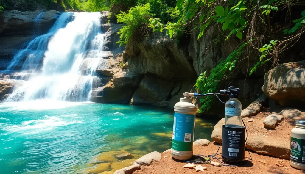 is follheur waterfall safe to drink