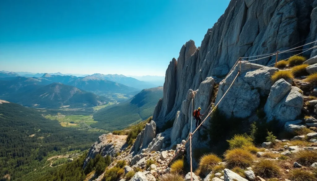 nlagica ketrica climb mountain in germany