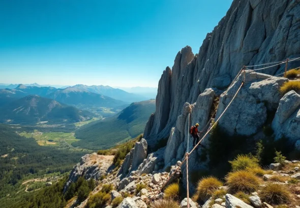 nlagica ketrica climb mountain in germany